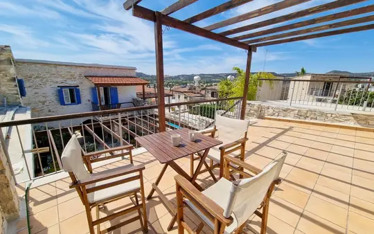 Persephone Poolview Studio in Skarinou, photo 4