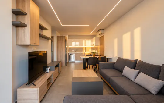 New-build apartment near the Sklavenitis supermarket, photo 1