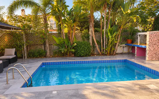 Detached villa with pool in Chloraka, photo 1