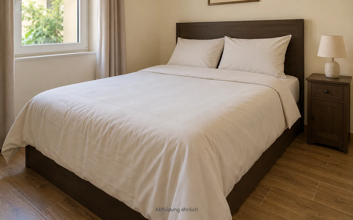 Illustrative example of a bedroom for Aladdin Studio 16.