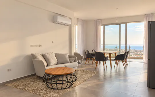 Modern apartment with sea view in Peyia, photo 2