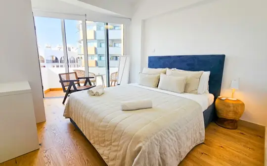Larnaca Beach Bliss Apartment, bedroom