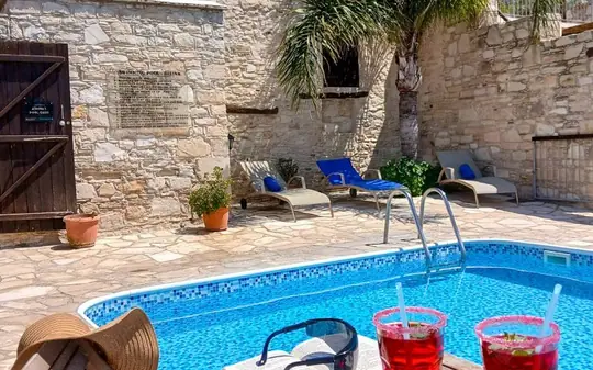Persephone Poolview Studio in Skarinou, photo 1
