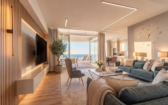 The Imperial Marina Penthouse Suite, Apt. 1004, living room